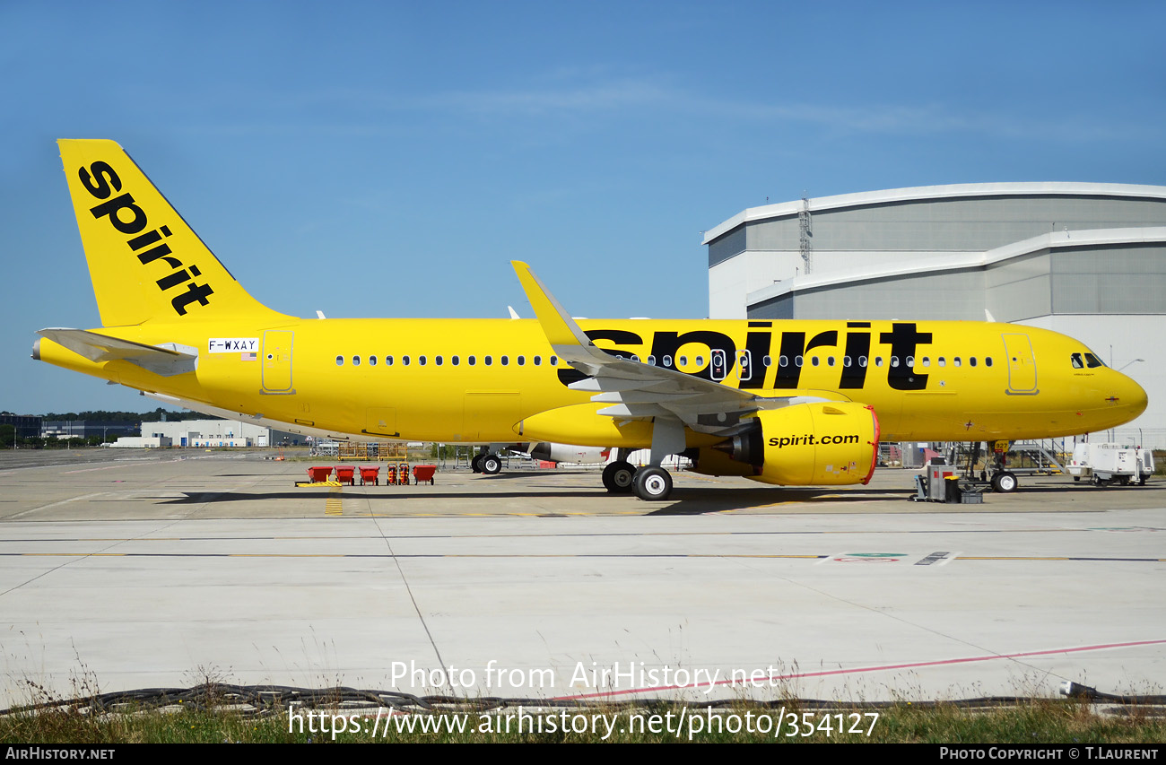 Aircraft Photo of F-WXAY | Airbus A320-271N | Spirit Airlines | AirHistory.net #354127