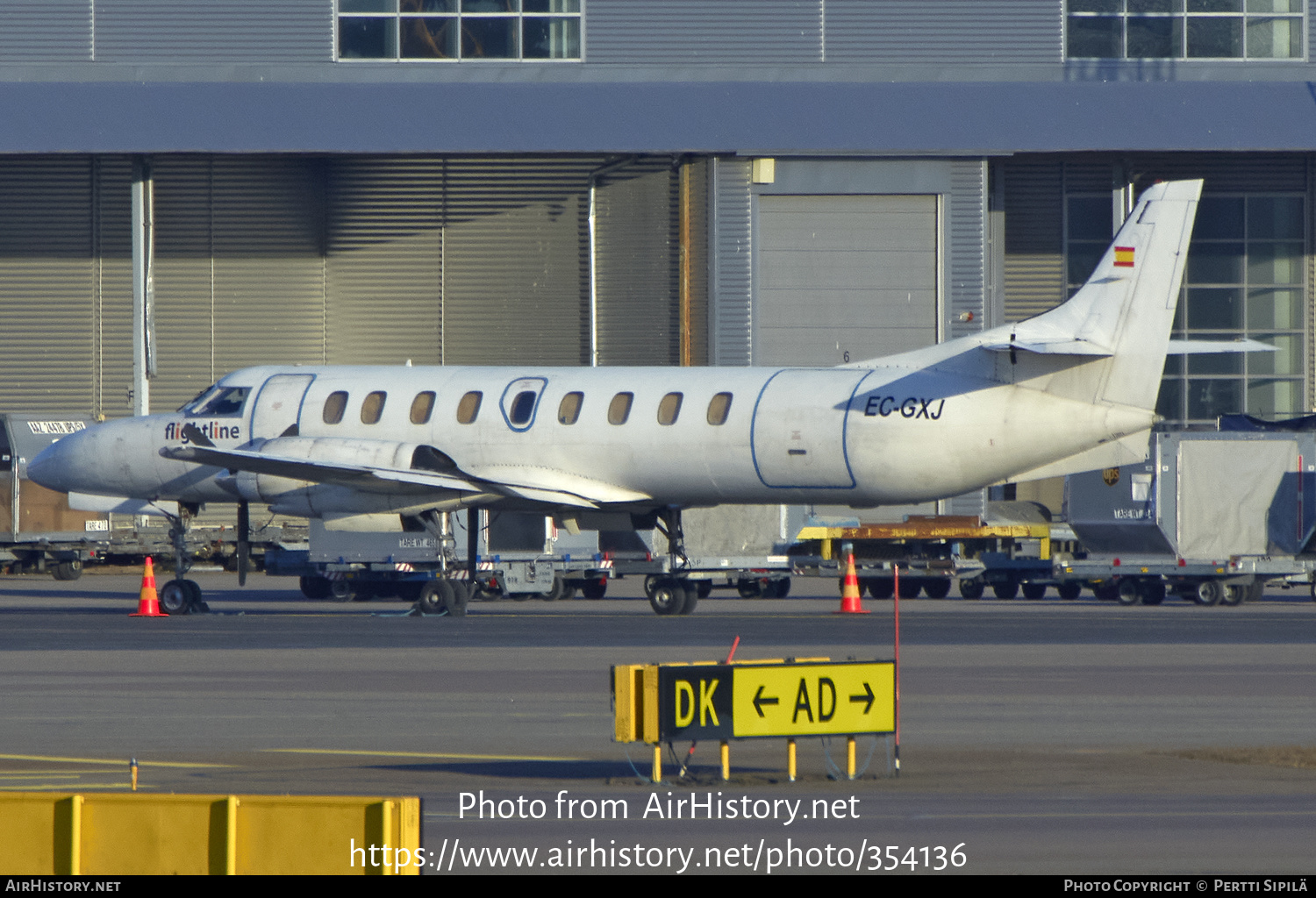 Aircraft Photo of EC-GXJ | Fairchild Swearingen SA-226TC Metro II | Flightline | AirHistory.net #354136