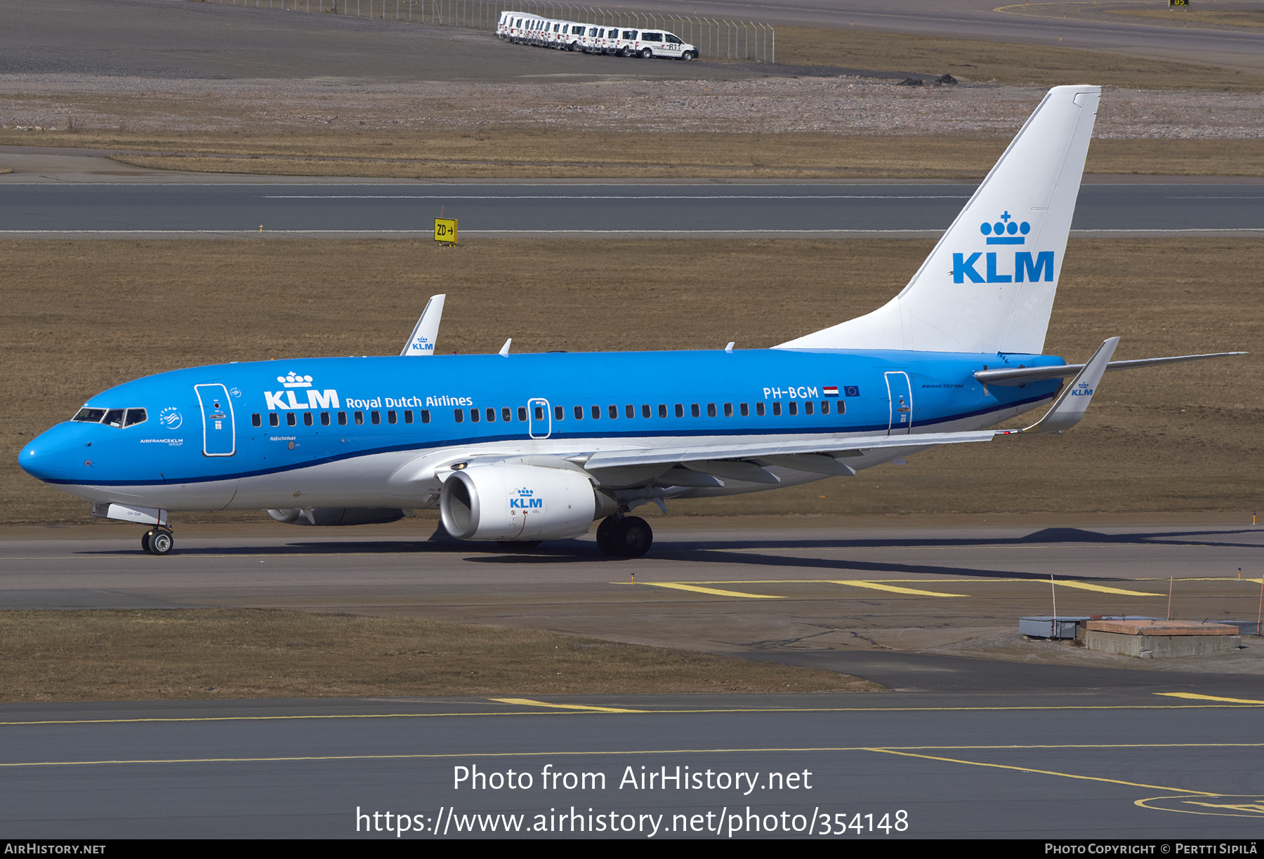 Aircraft Photo of PH-BGM | Boeing 737-7K2 | KLM - Royal Dutch Airlines | AirHistory.net #354148