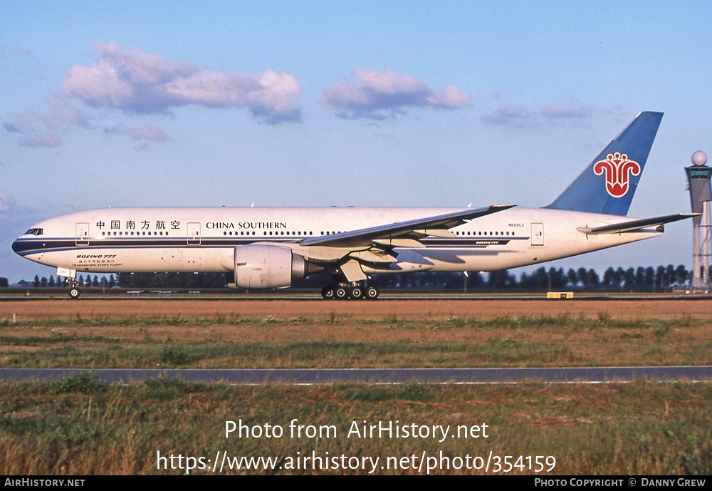 Aircraft Photo of N688CZ | Boeing 777-21B/ER | China Southern Airlines | AirHistory.net #354159