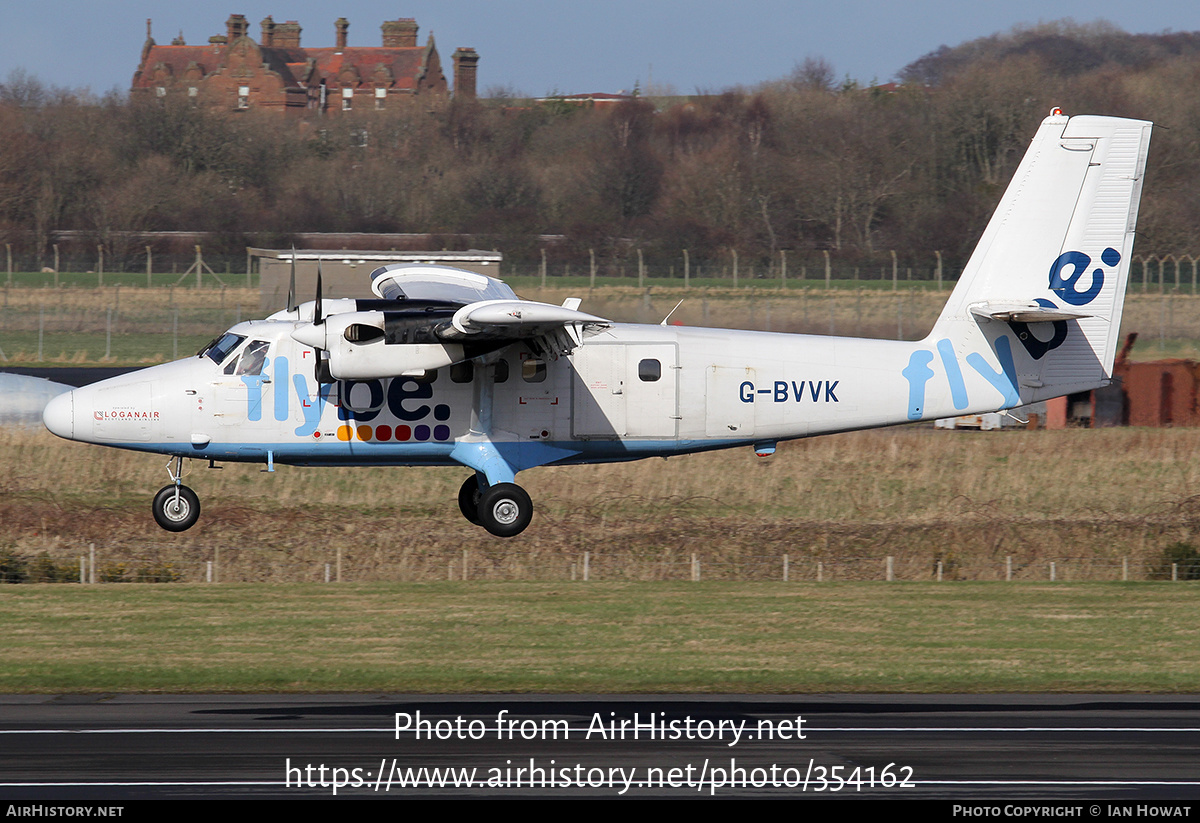 Aircraft Photo of G-BVVK | De Havilland Canada DHC-6-300 Twin Otter | Flybe | AirHistory.net #354162