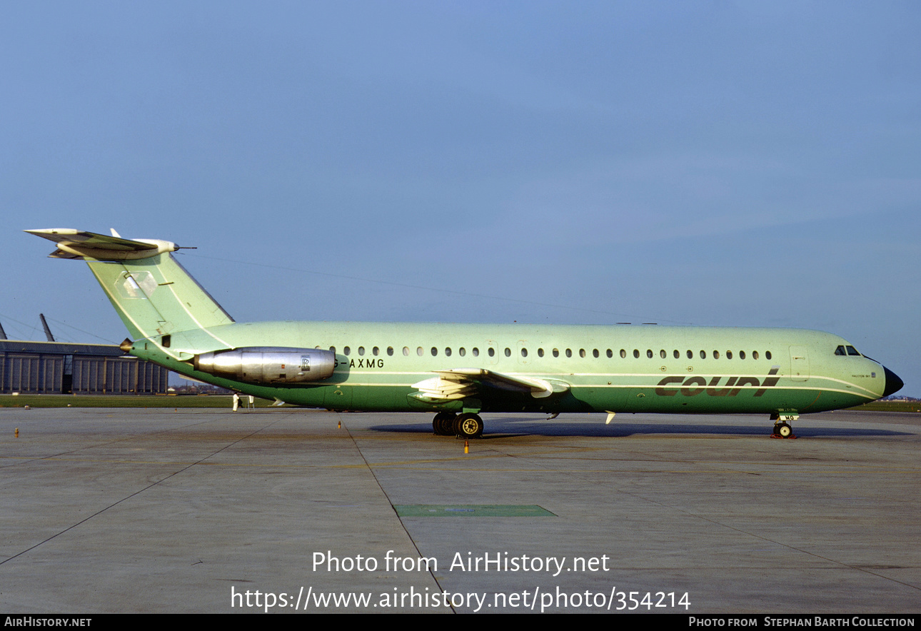 Aircraft Photo of G-AXMG | BAC 111-518FG One-Eleven | Court Line | AirHistory.net #354214