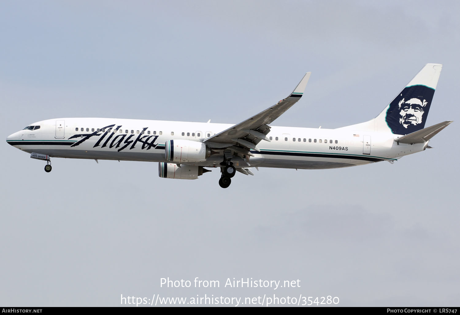 Aircraft Photo of N409AS | Boeing 737-990/ER | Alaska Airlines | AirHistory.net #354280