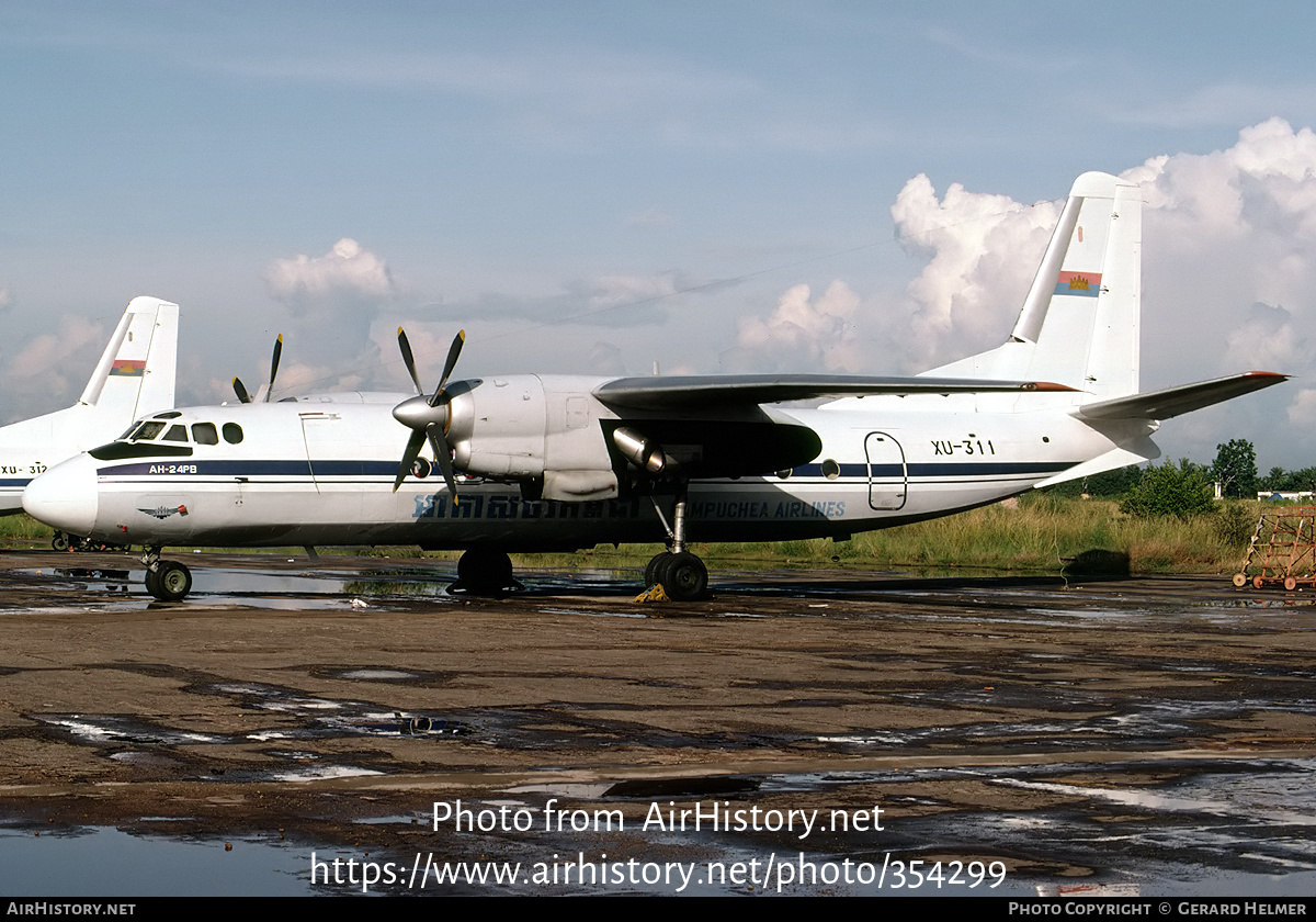 Aircraft Photo of XU-311 | Antonov An-24RV | Kampuchea Airlines | AirHistory.net #354299