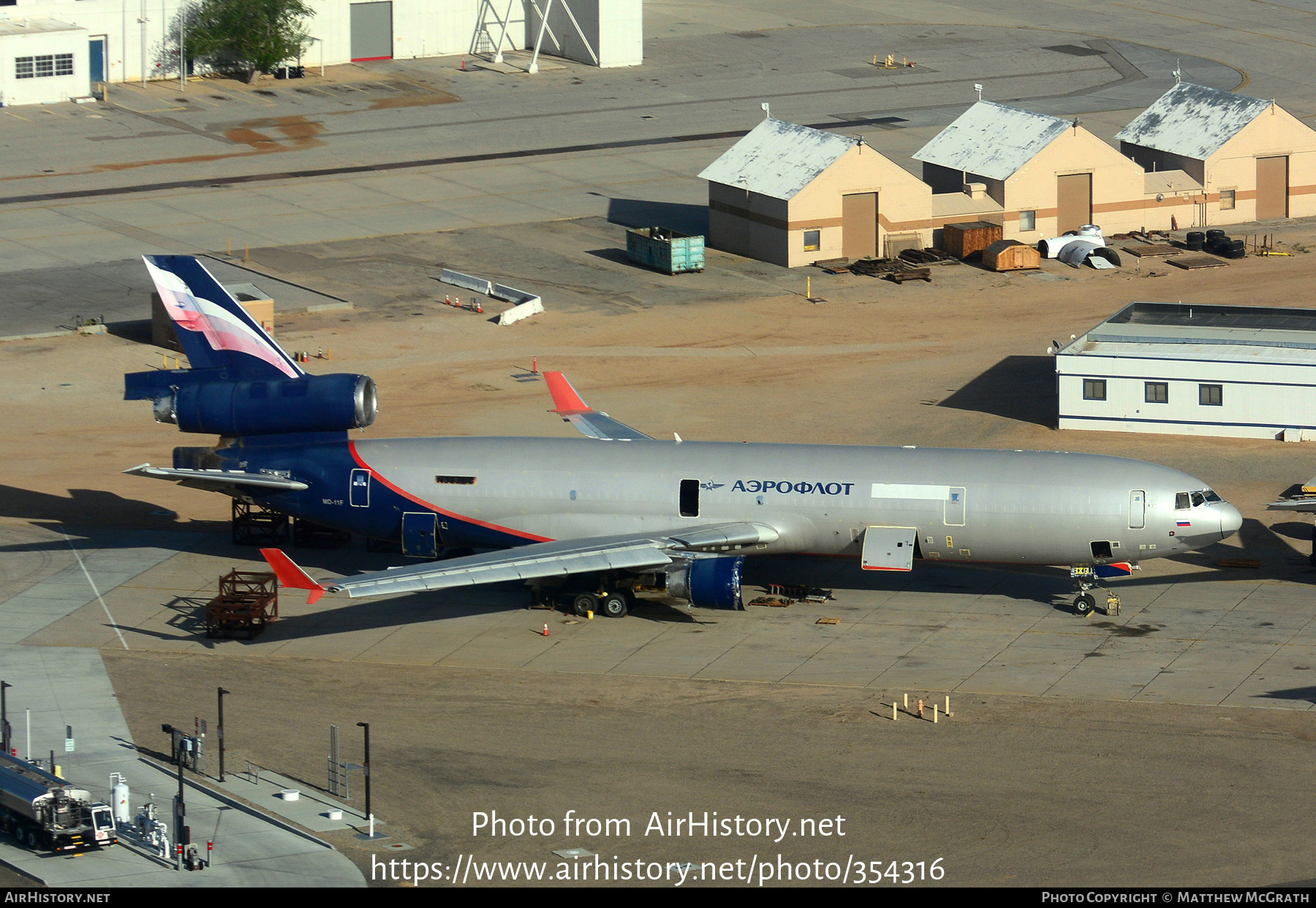 Aircraft Photo of N383BC | McDonnell Douglas MD-11/F | Aeroflot - Russian Airlines | AirHistory.net #354316