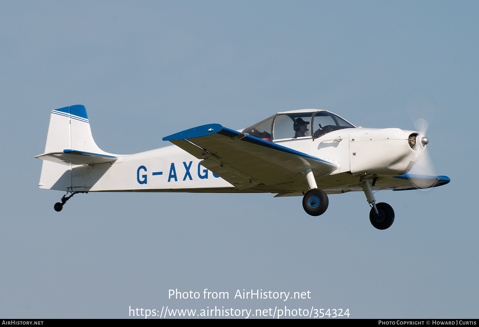 Aircraft Photo of G-AXGS | Druine D-62B Condor | AirHistory.net #354324