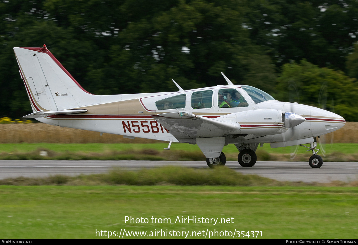 Aircraft Photo of N55BN | Beech B55 Baron (95-B55) | AirHistory.net #354371