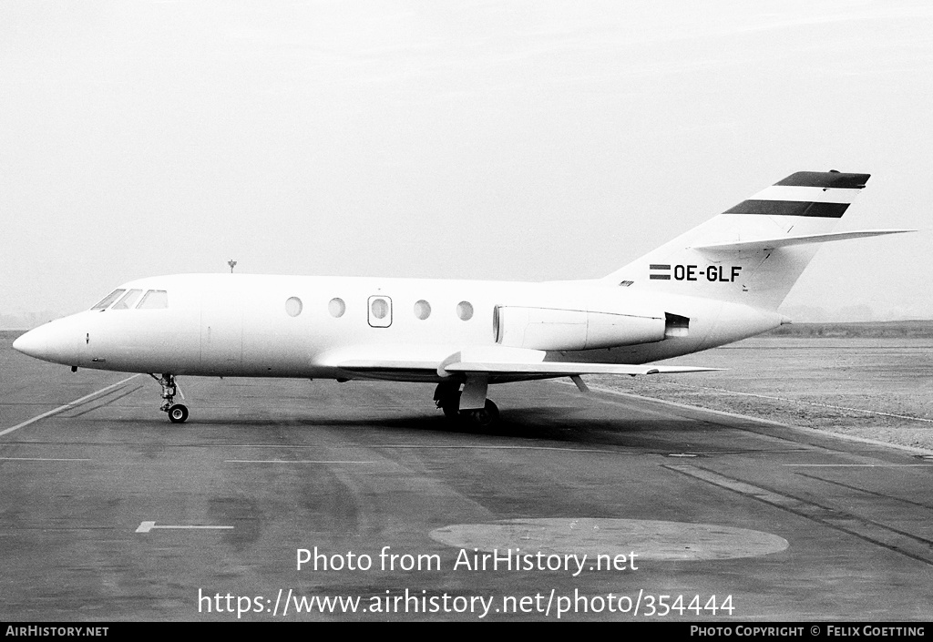 Aircraft Photo of OE-GLF | Dassault Falcon 20 | AirHistory.net #354444