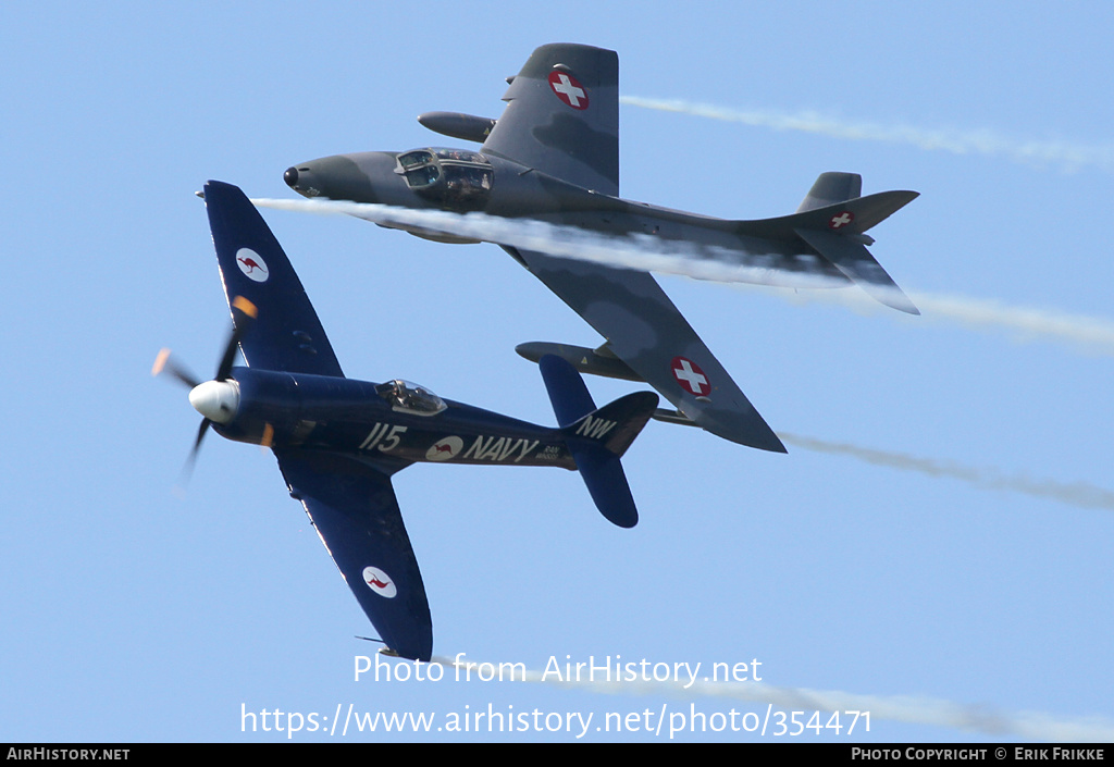 Aircraft Photo of F-AZXJ / WH589 | Hawker Sea Fury FB11 | Australia - Navy | AirHistory.net #354471