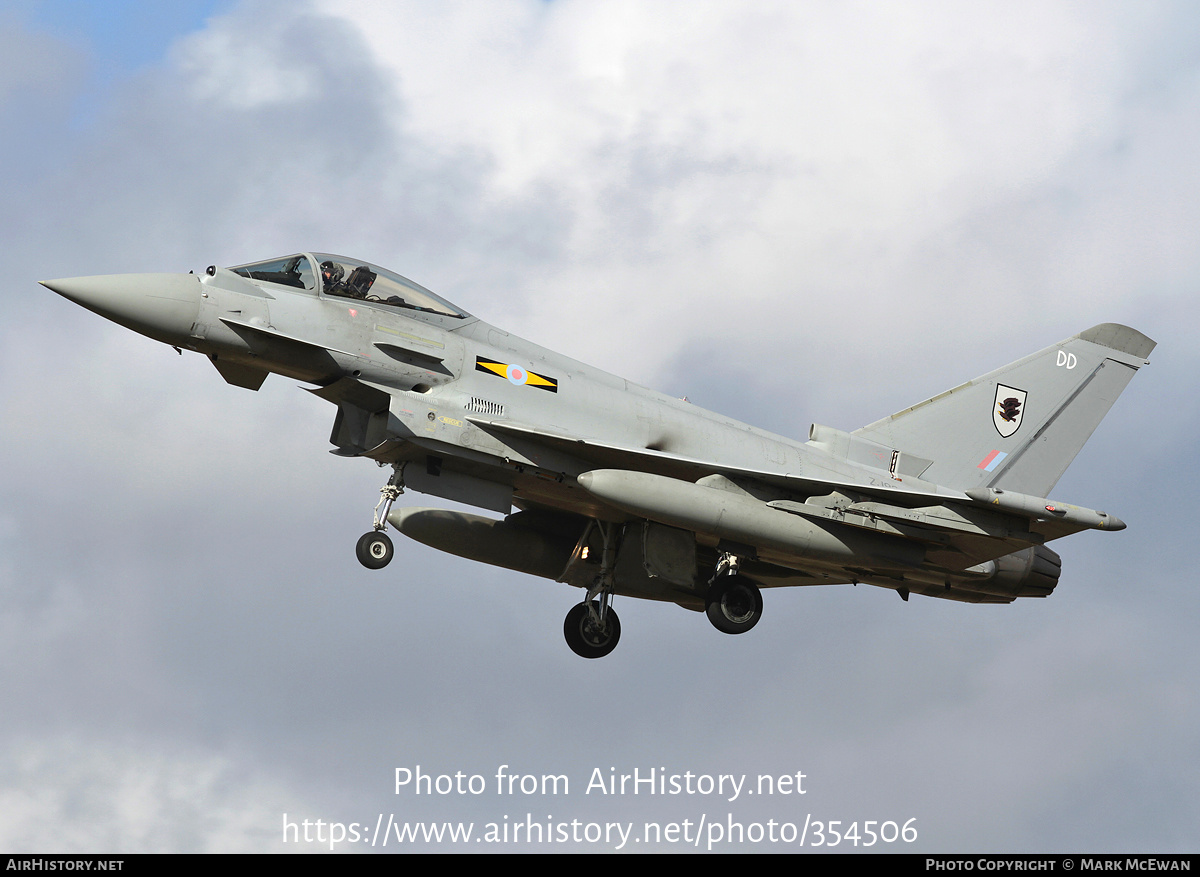 Aircraft Photo of ZJ924 | Eurofighter EF-2000 Typhoon FGR4 | UK - Air Force | AirHistory.net #354506