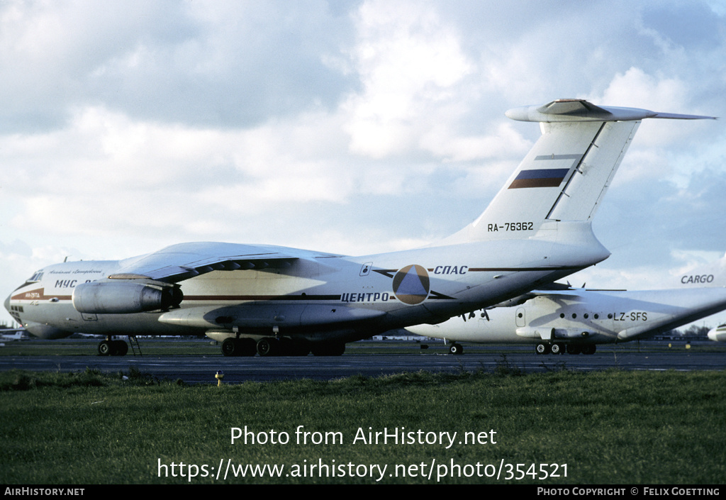 Aircraft Photo of RA-76362 | Ilyushin Il-76TD | MChS Rossii - Russia Ministry for Emergency Situations | AirHistory.net #354521