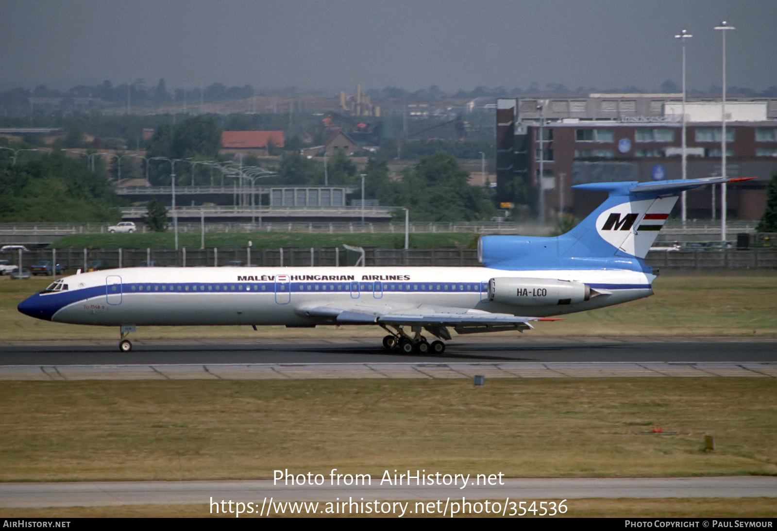 Aircraft Photo of HA-LCO | Tupolev Tu-154B-2 | Malév - Hungarian Airlines | AirHistory.net #354536