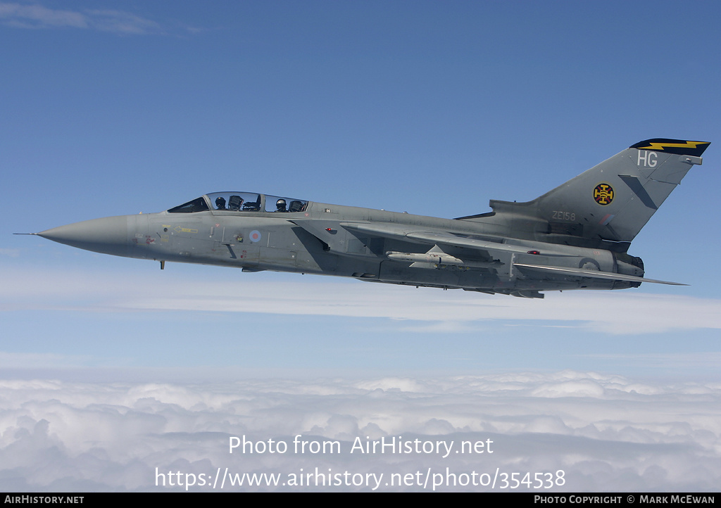 Aircraft Photo of ZE158 | Panavia Tornado F3 | UK - Air Force | AirHistory.net #354538