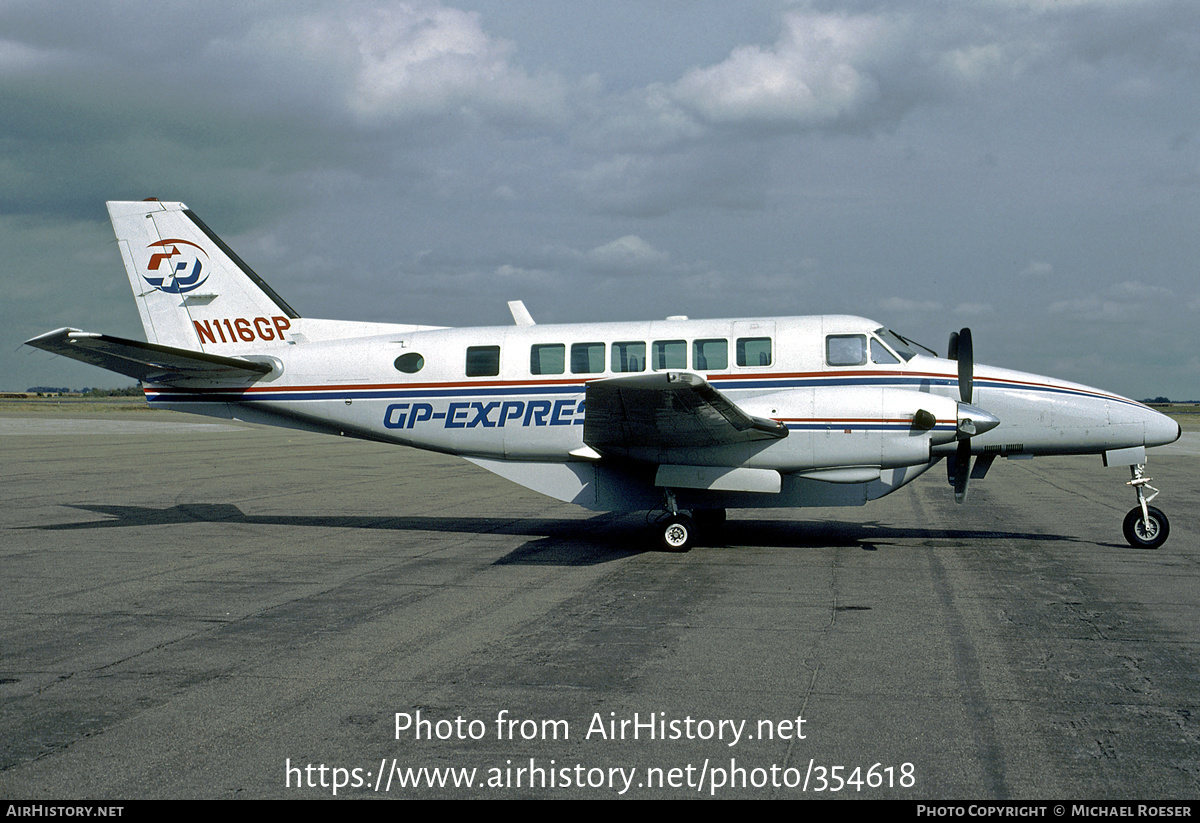 Aircraft Photo of N116GP | Beech C99 Airliner | GP-Express Airlines | AirHistory.net #354618