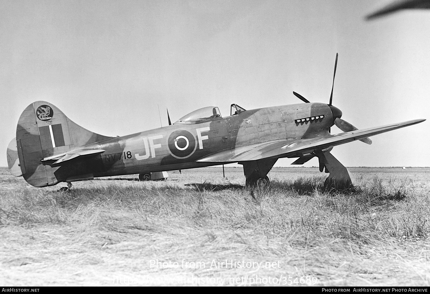 Aircraft Photo of NV718 | Hawker Tempest Mk5 | UK - Air Force | AirHistory.net #354689