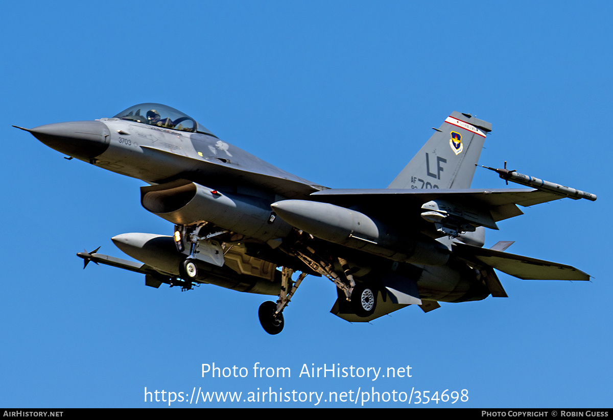 Aircraft Photo of 93-0703 / AF93-703 | General Dynamics F-16A Fighting Falcon | USA - Air Force | AirHistory.net #354698