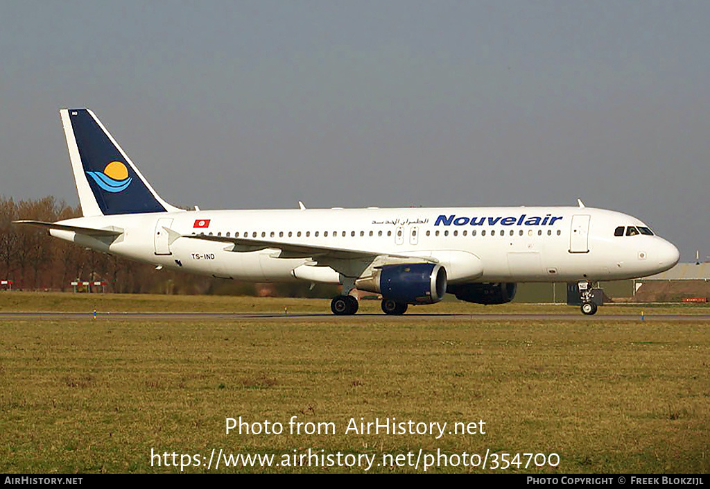 Aircraft Photo of TS-IND | Airbus A320-212 | Nouvelair Tunisie | AirHistory.net #354700