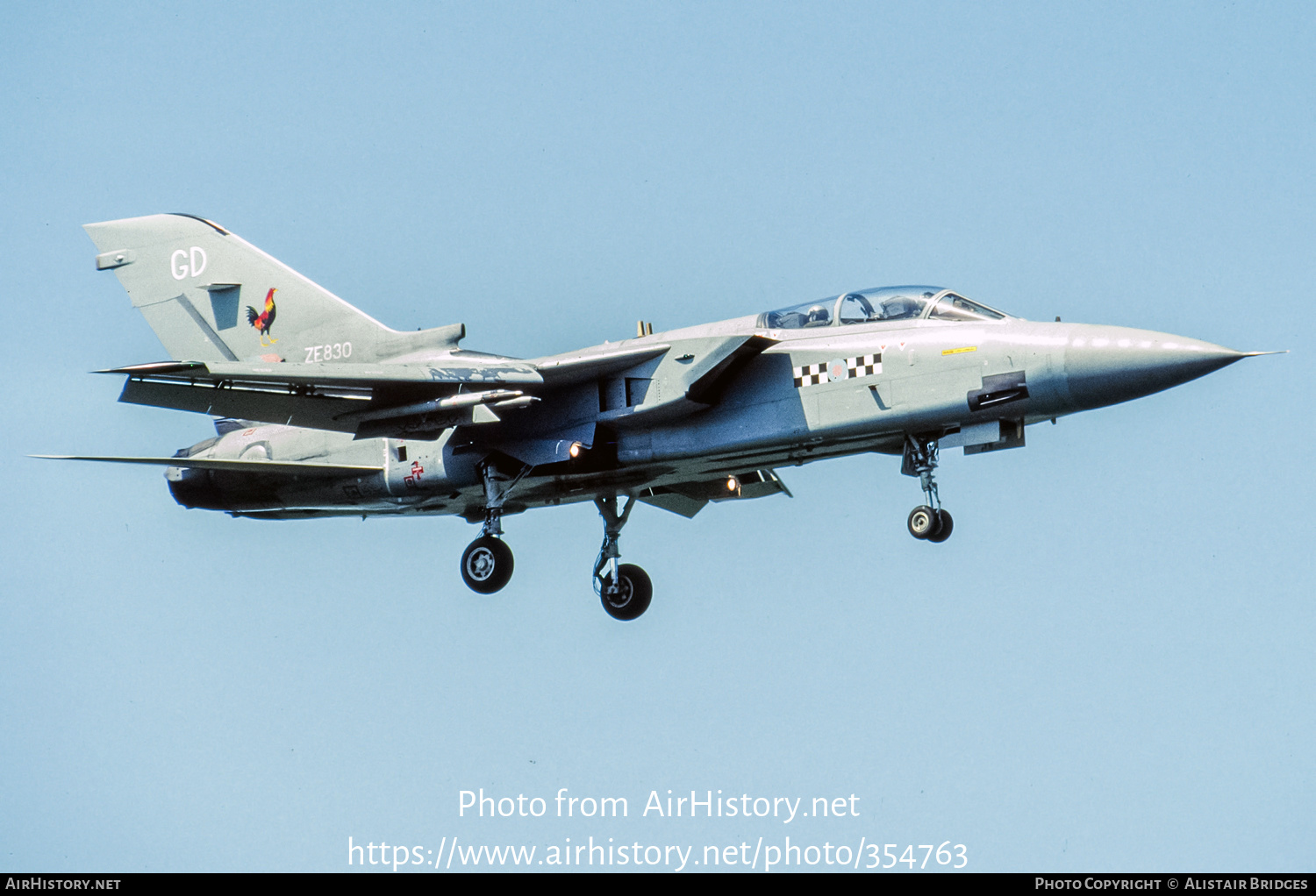 Aircraft Photo of ZE830 | Panavia Tornado F3 | UK - Air Force | AirHistory.net #354763