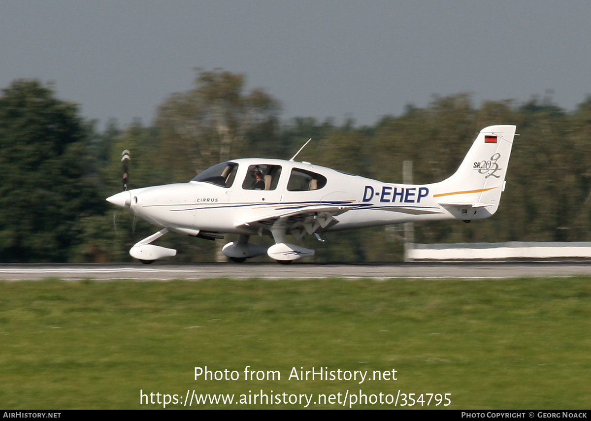 Aircraft Photo of D-EHEP | Cirrus SR-20 G2 | AirHistory.net #354795