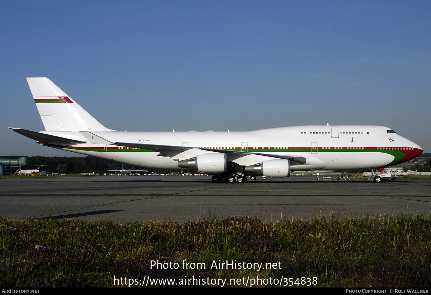 Aircraft Photo of A4O-OMN | Boeing 747-430 | Oman Government | AirHistory.net #354838