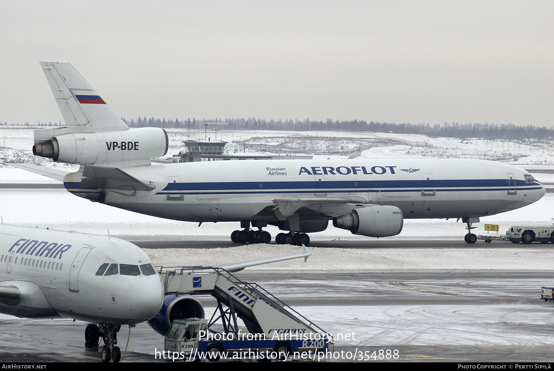 Aircraft Photo of VP-BDE | McDonnell Douglas DC-10-40(F) | Aeroflot - Russian Airlines | AirHistory.net #354888