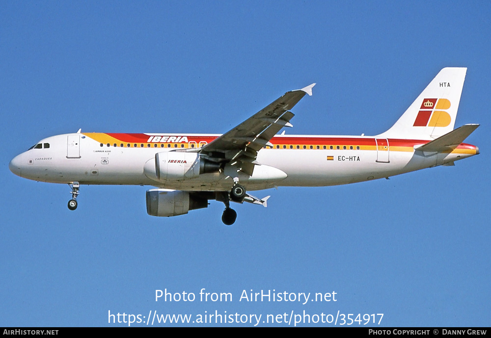 Aircraft Photo of EC-HTA | Airbus A320-214 | Iberia | AirHistory.net #354917