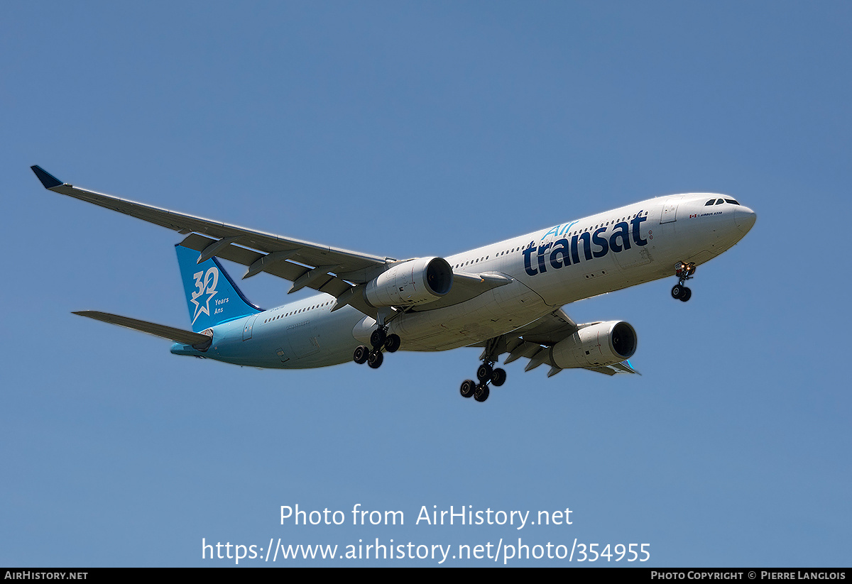 Aircraft Photo of C-GCTS | Airbus A330-342 | Air Transat | AirHistory.net #354955