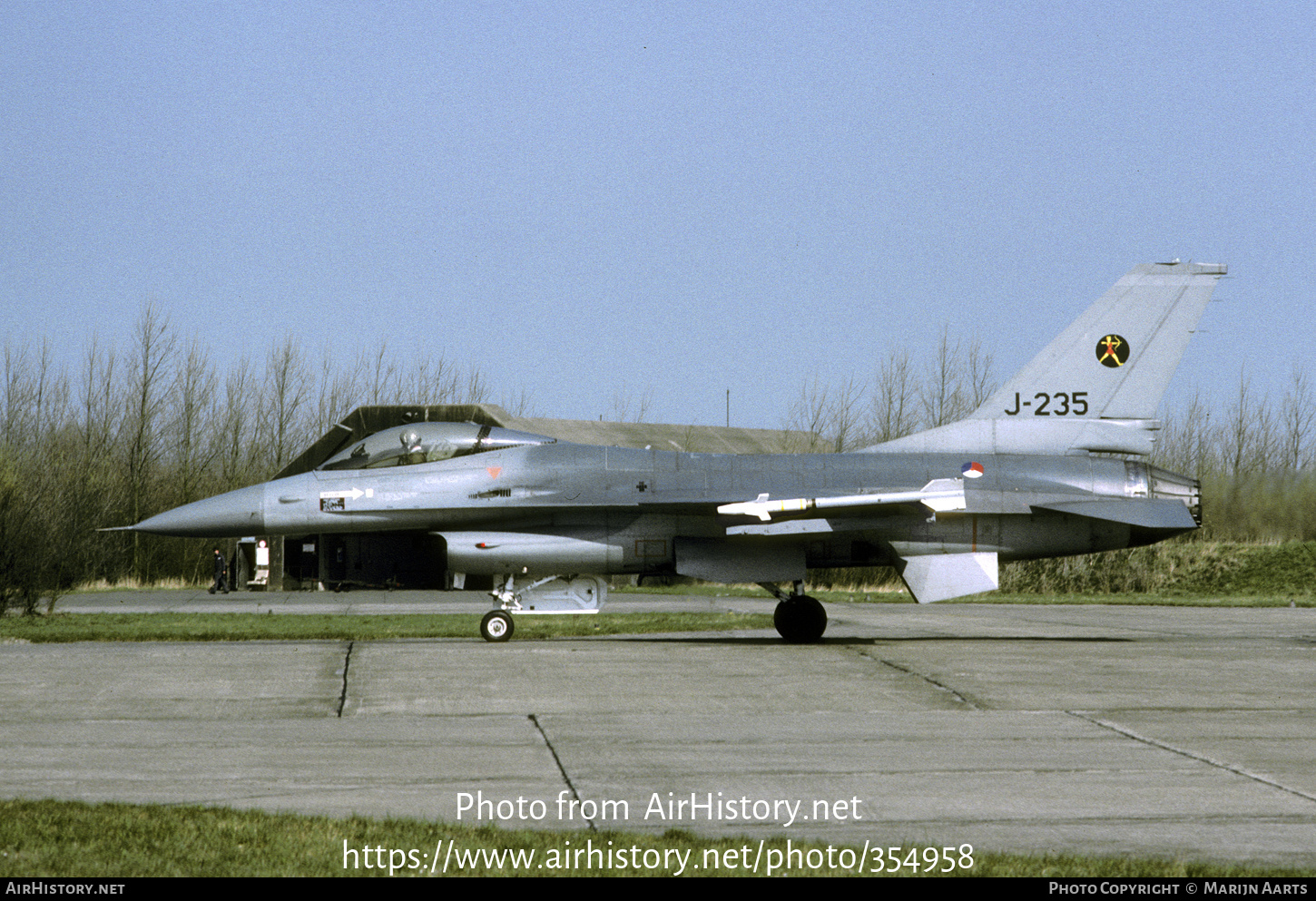 Aircraft Photo of J-235 | General Dynamics F-16A Fighting Falcon | Netherlands - Air Force | AirHistory.net #354958