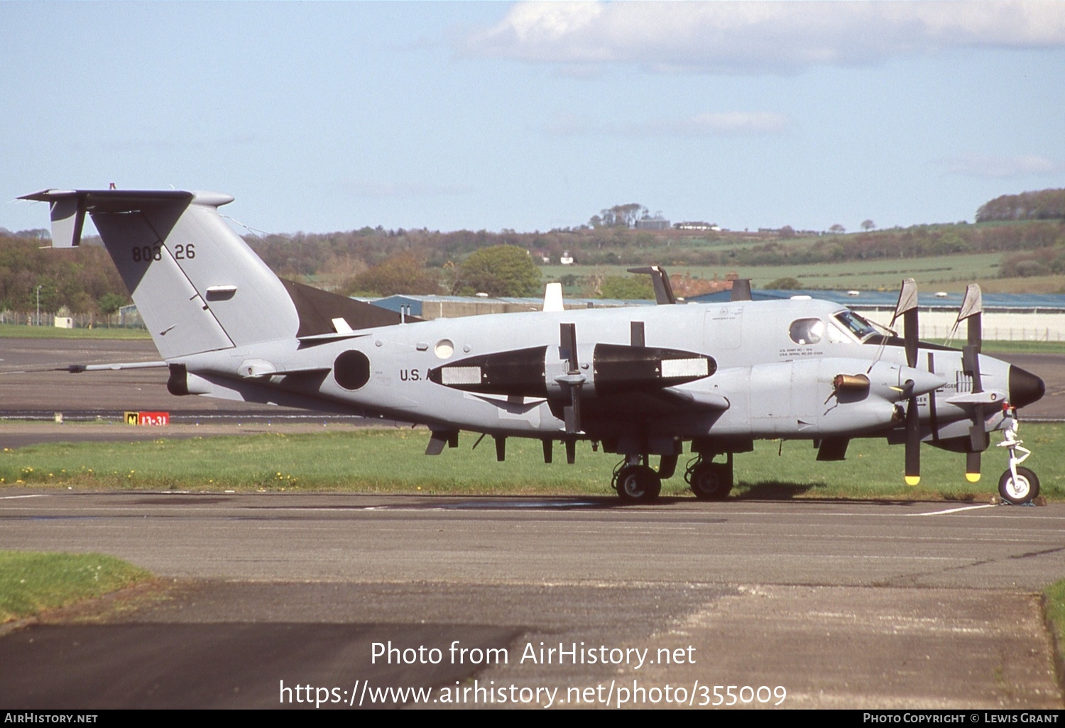 Aircraft Photo of 88-0326 / 80326 | Beech RC-12N Huron (A200CT) | USA - Army | AirHistory.net #355009