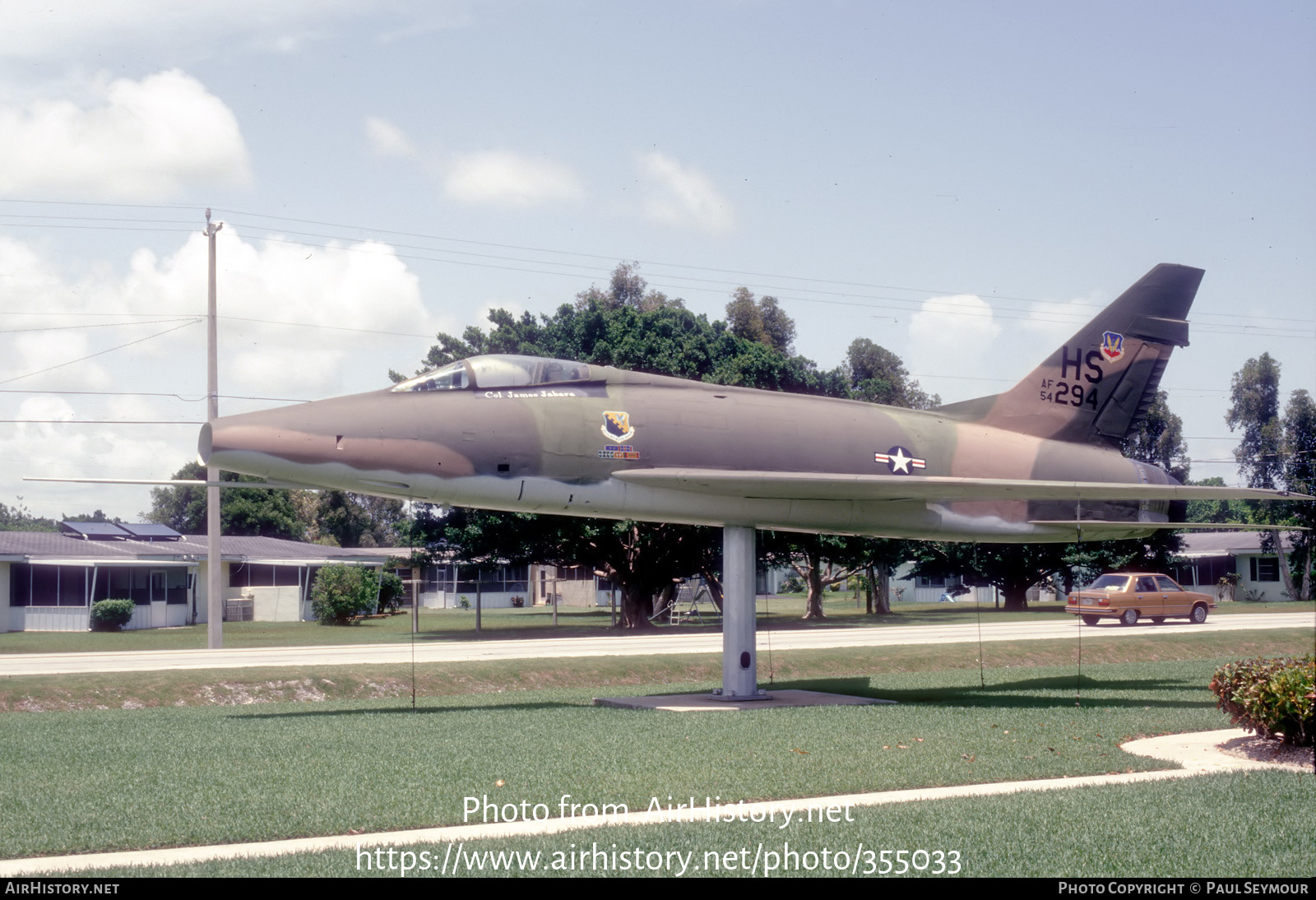 Aircraft Photo of 54-2294 / AF54-294 | North American F-100D Super Sabre | USA - Air Force | AirHistory.net #355033