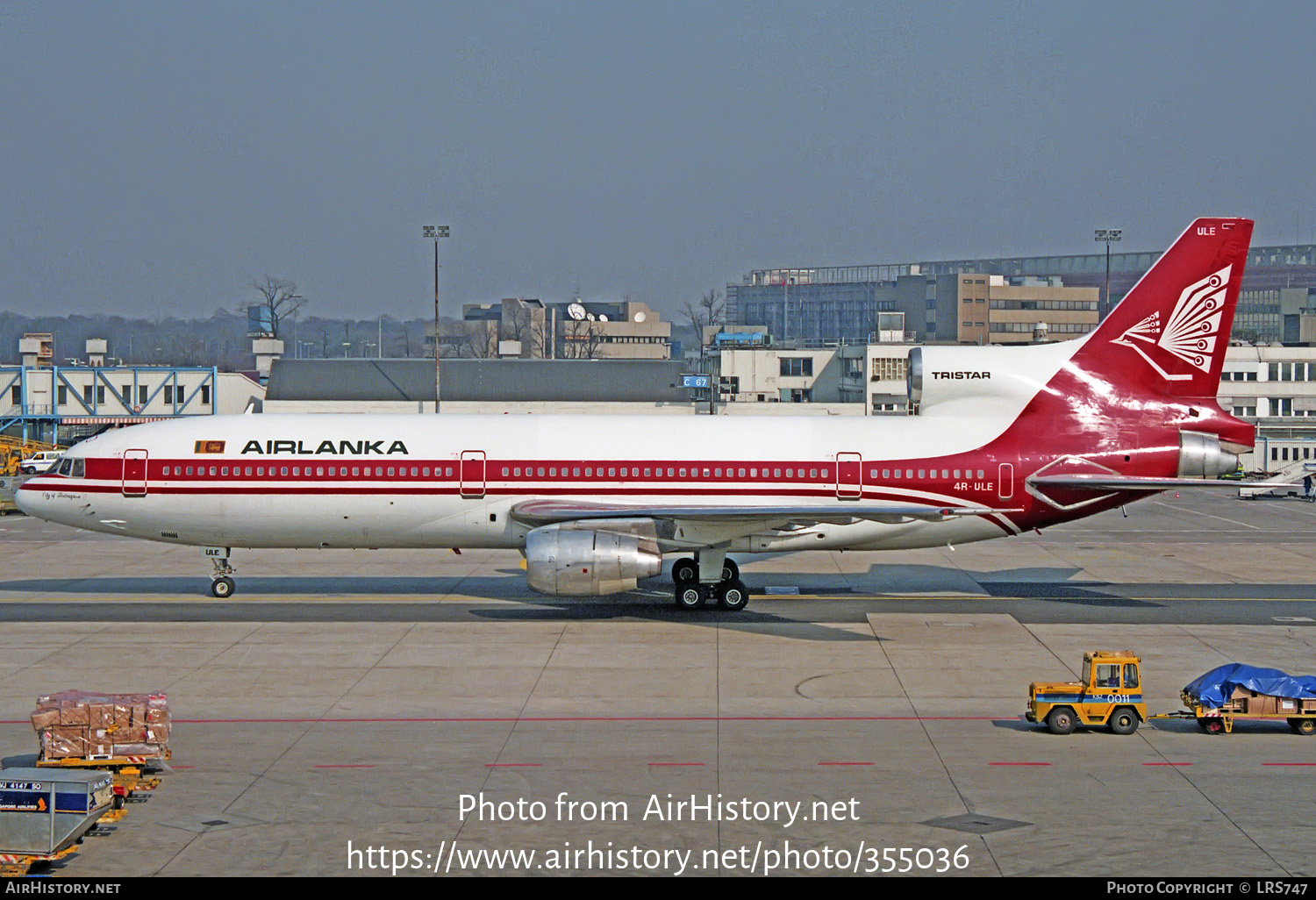 Aircraft Photo of 4R-ULE | Lockheed L-1011-385-1 TriStar 50 | AirLanka | AirHistory.net #355036