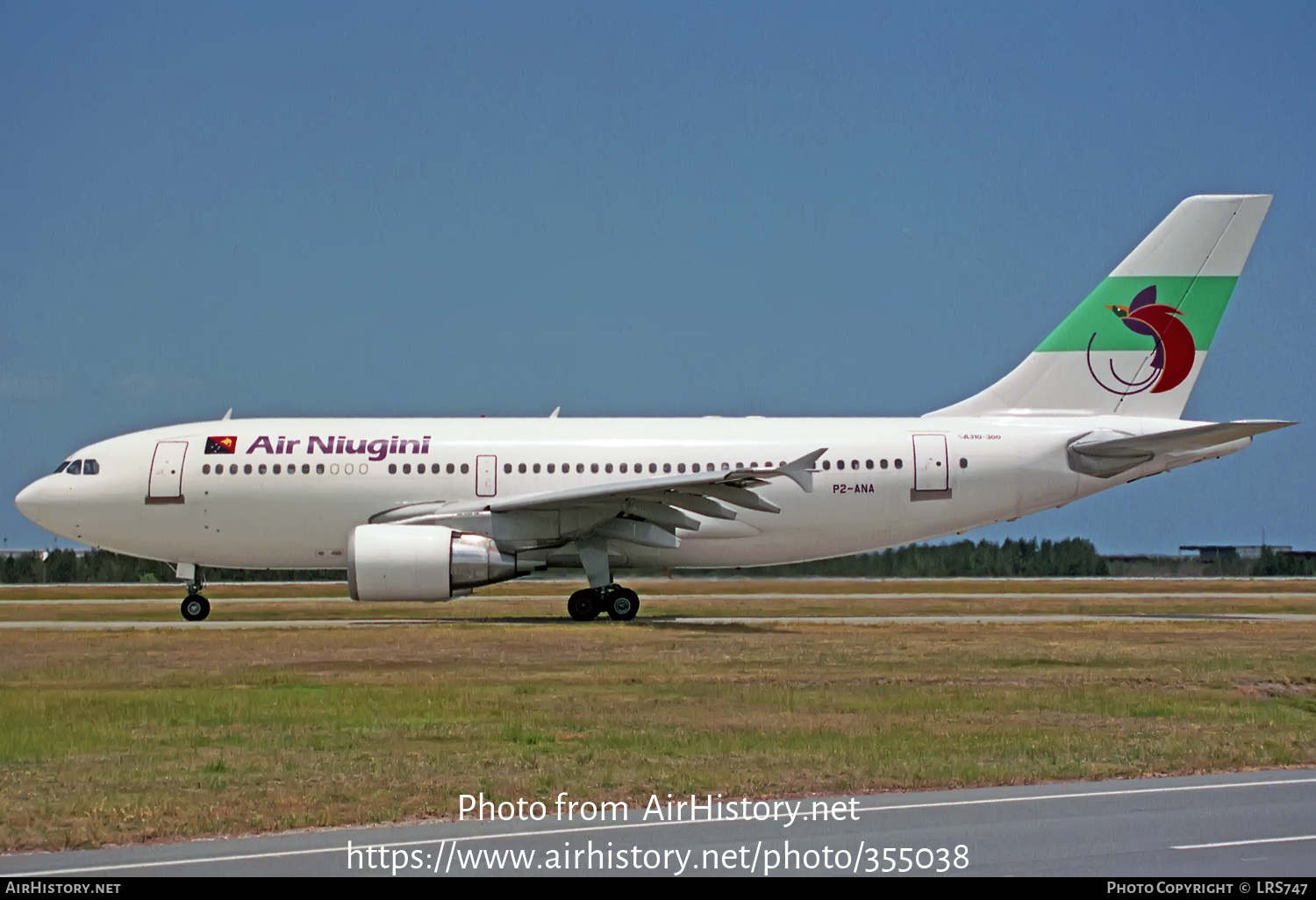 Aircraft Photo of P2-ANA | Airbus A310-324 | Air Niugini | AirHistory.net #355038