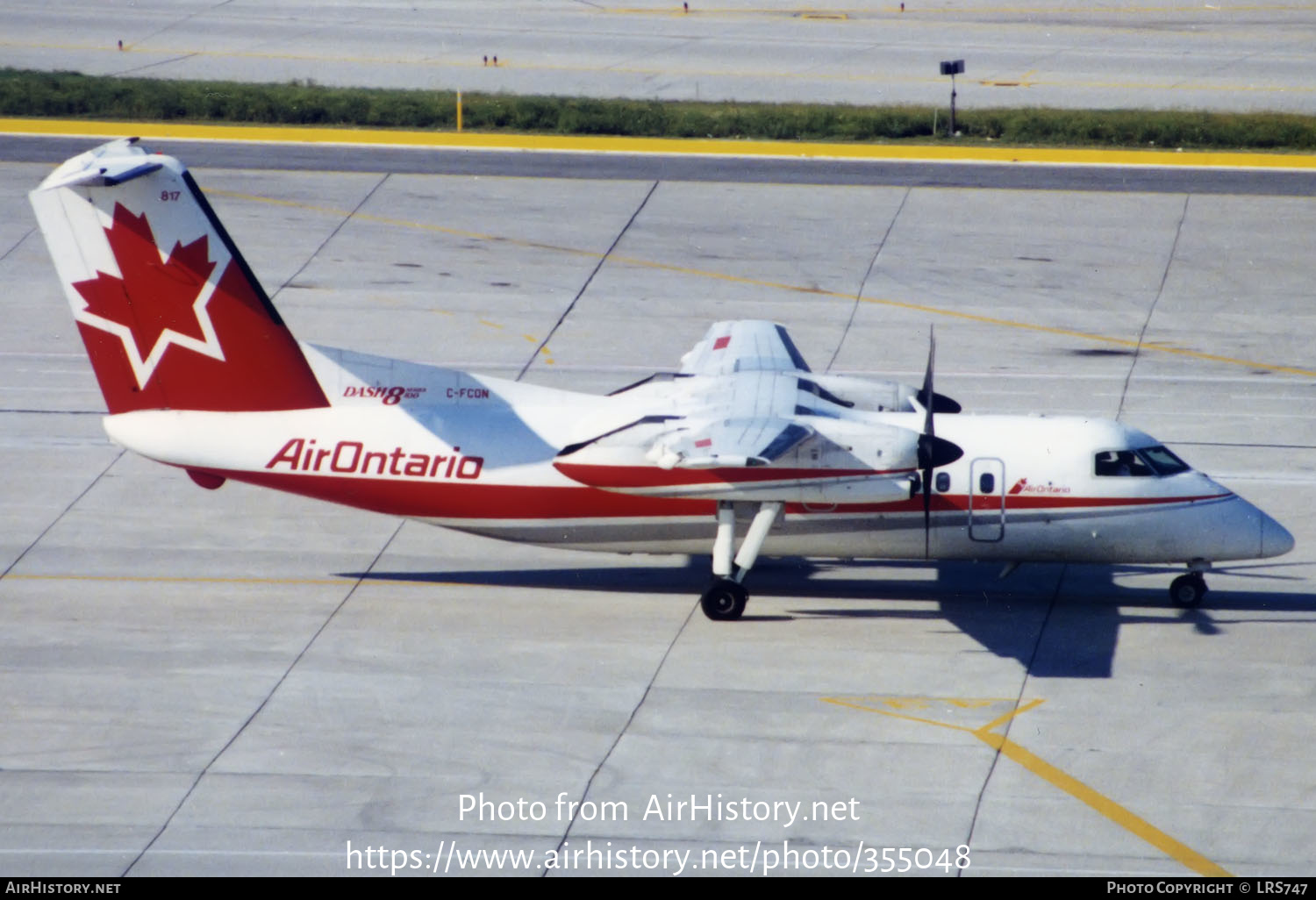 Aircraft Photo of C-FCON | De Havilland Canada DHC-8-102 Dash 8 | Air Ontario | AirHistory.net #355048