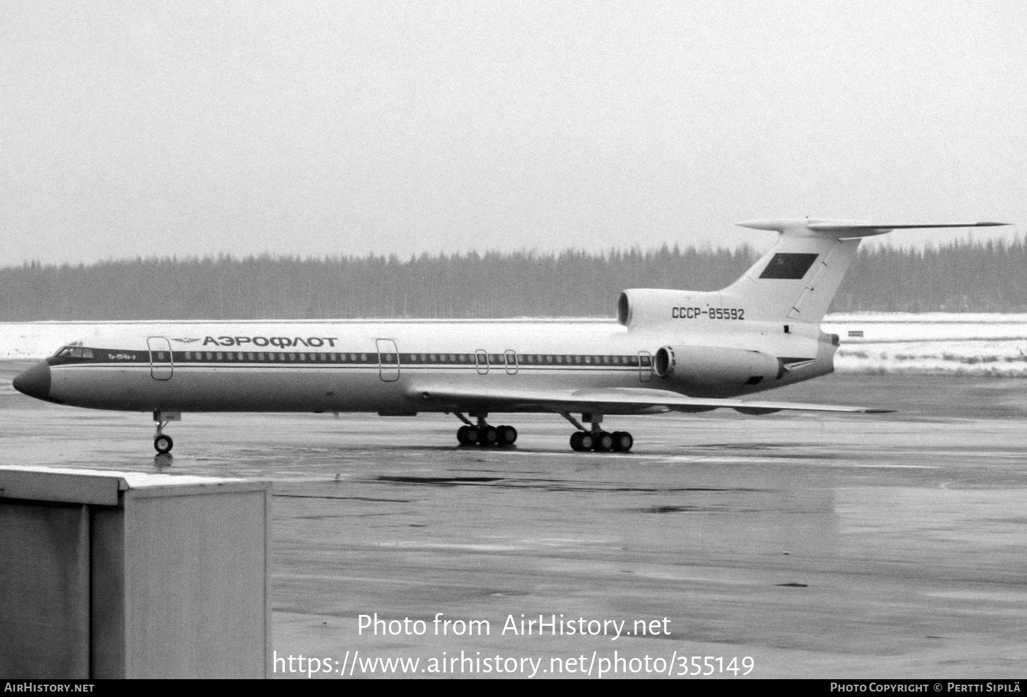 Aircraft Photo of CCCP-85592 | Tupolev Tu-154B-2 | Aeroflot | AirHistory.net #355149