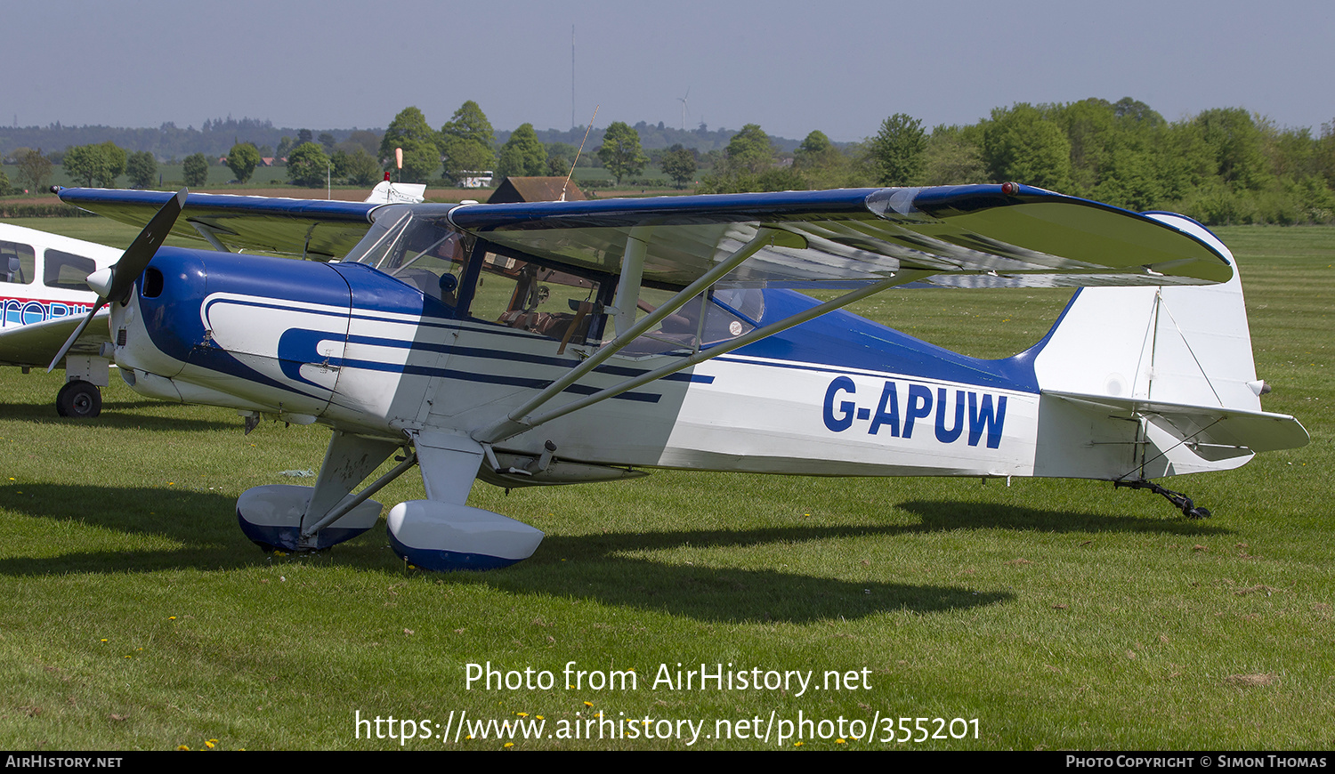 Aircraft Photo of G-APUW | Auster J-5V Autocar | AirHistory.net #355201