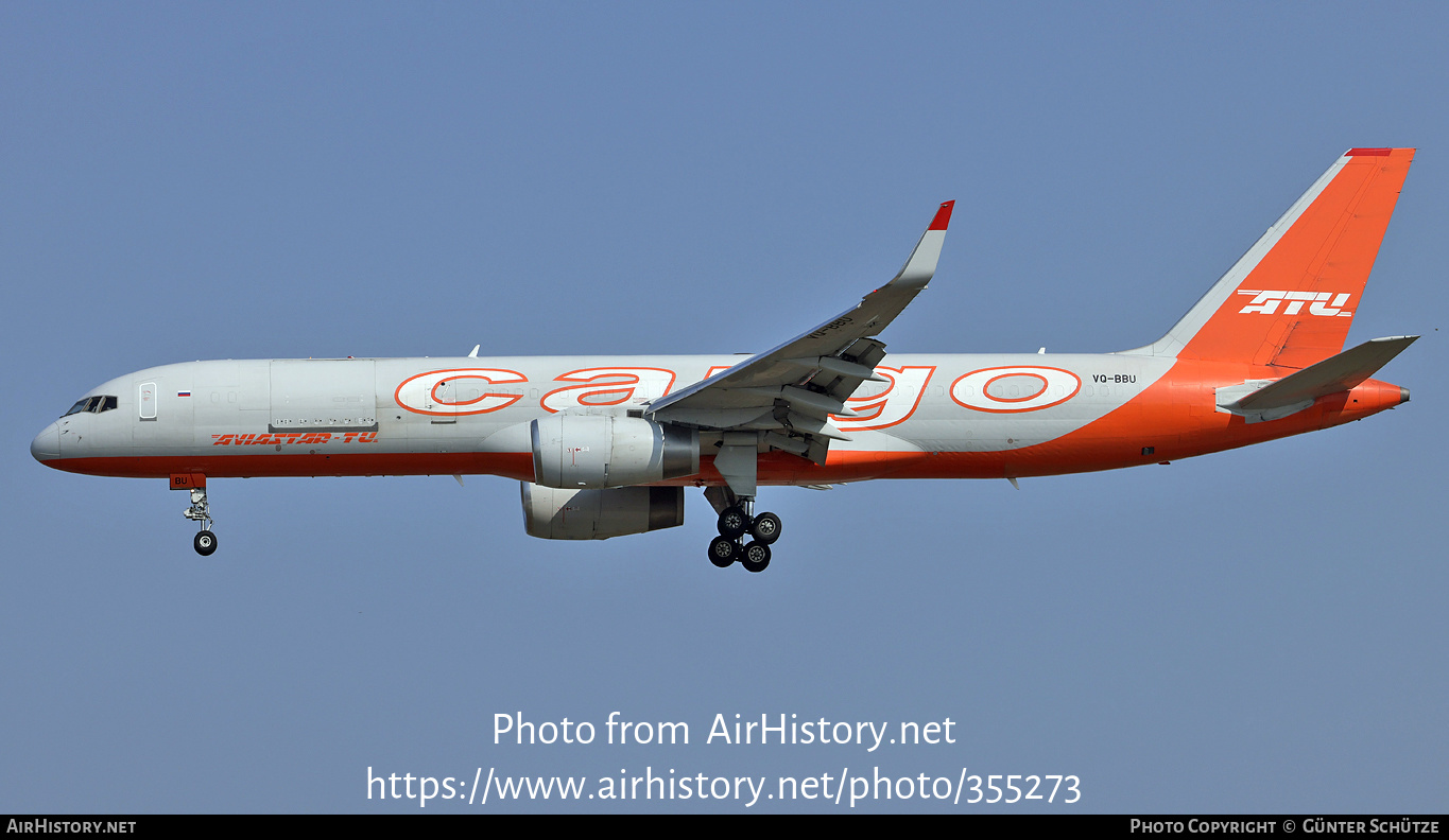 Aircraft Photo of VQ-BBU | Boeing 757-223(PCF) | Aviastar-TU Airlines - ATU Cargo | AirHistory.net #355273