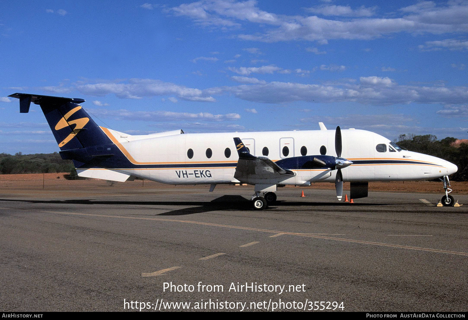 Aircraft Photo of VH-EKG | Beech 1900D | Shine Aviation | AirHistory.net #355294