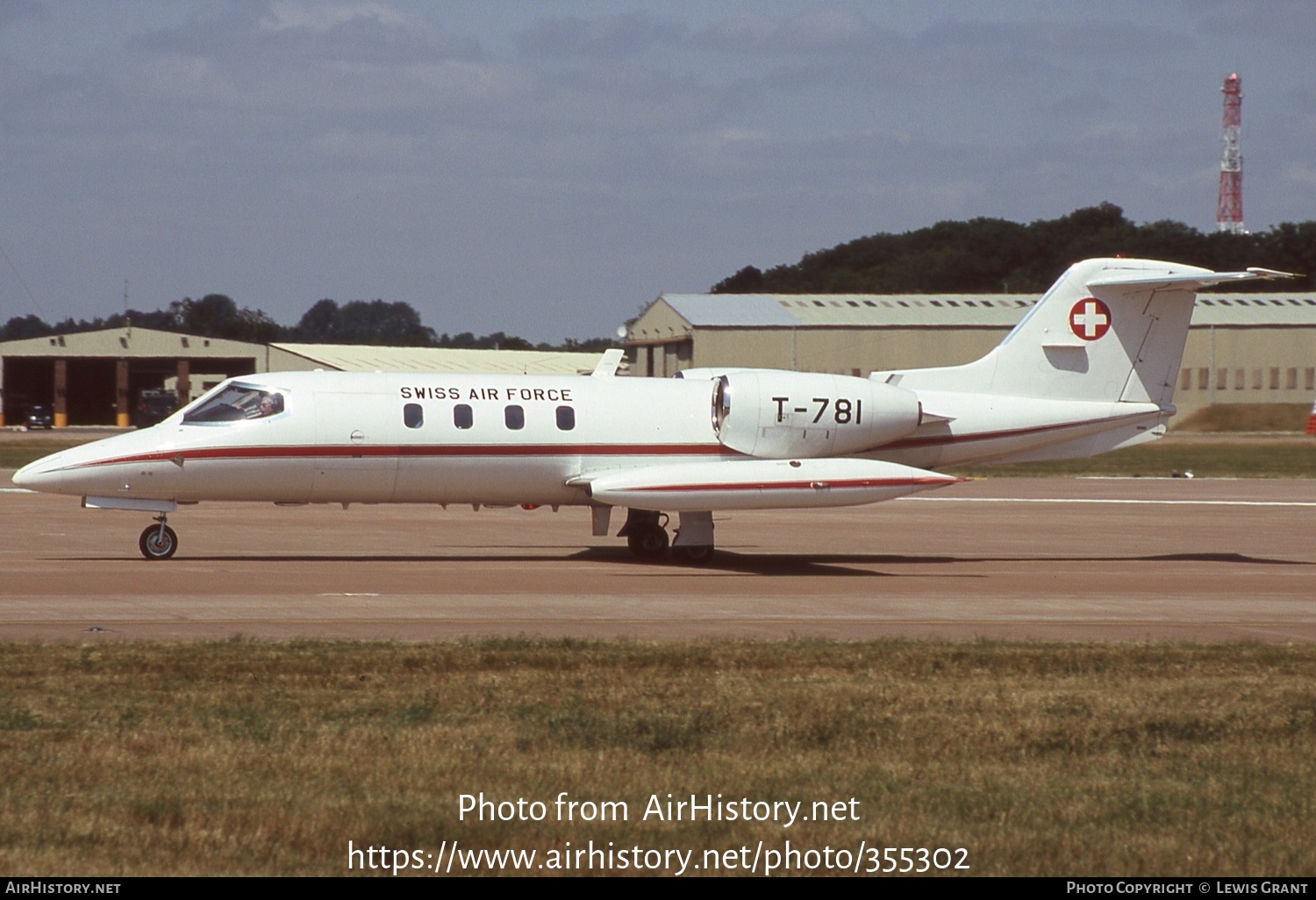 Aircraft Photo of T-781 | Gates Learjet 35A | Switzerland - Air Force | AirHistory.net #355302