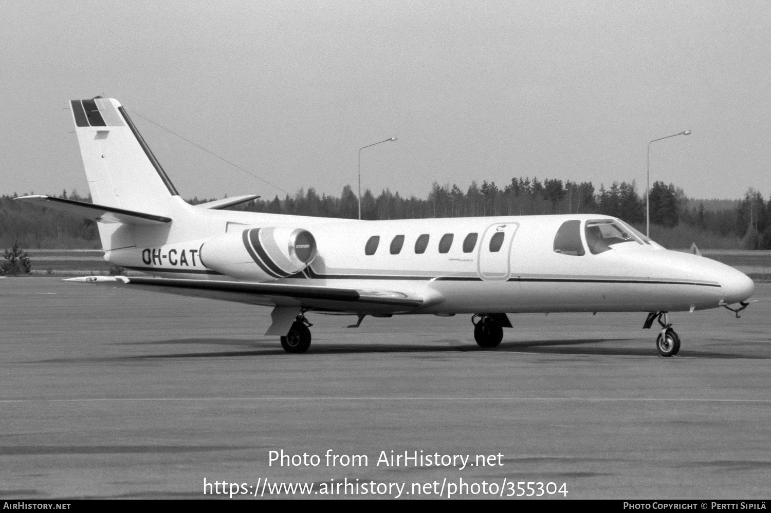 Aircraft Photo of OH-CAT | Cessna 550 Citation II | AirHistory.net #355304