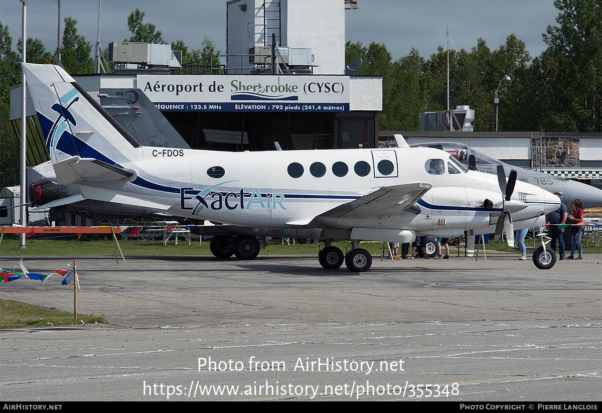 Aircraft Photo of C-FDOS | Beech A100 King Air | Exact Air | AirHistory.net #355348