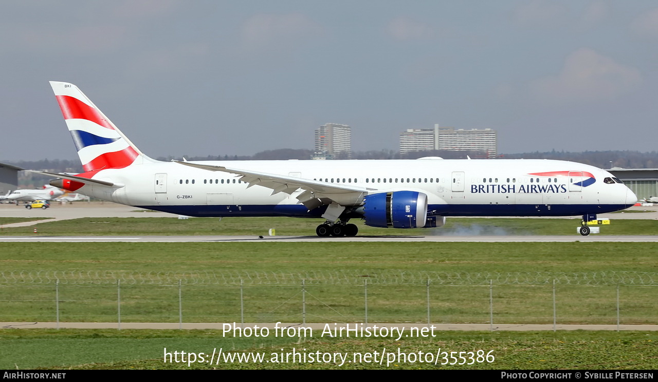 Aircraft Photo of G-ZBKI | Boeing 787-9 Dreamliner | British Airways | AirHistory.net #355386