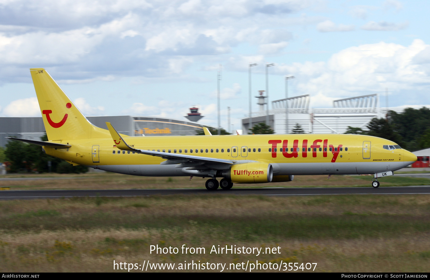 Aircraft Photo of D-ATUK | Boeing 737-8K5 | TUIfly | AirHistory.net #355407