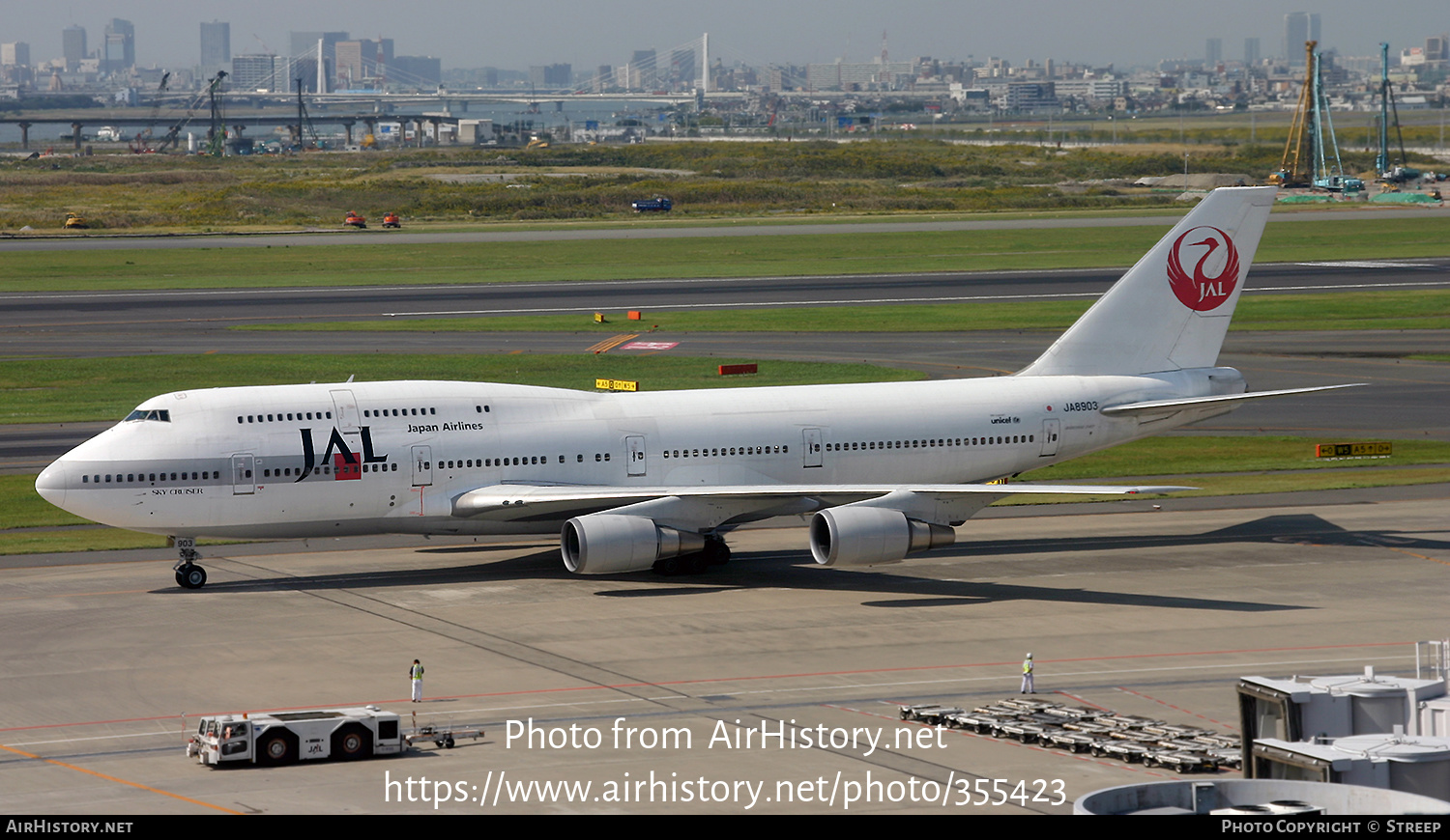 Aircraft Photo of JA8903 | Boeing 747-446D | Japan Airlines - JAL | AirHistory.net #355423