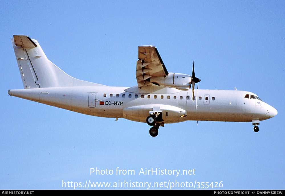 Aircraft Photo of EC-HVR | ATR ATR-42-300 | AirHistory.net #355426