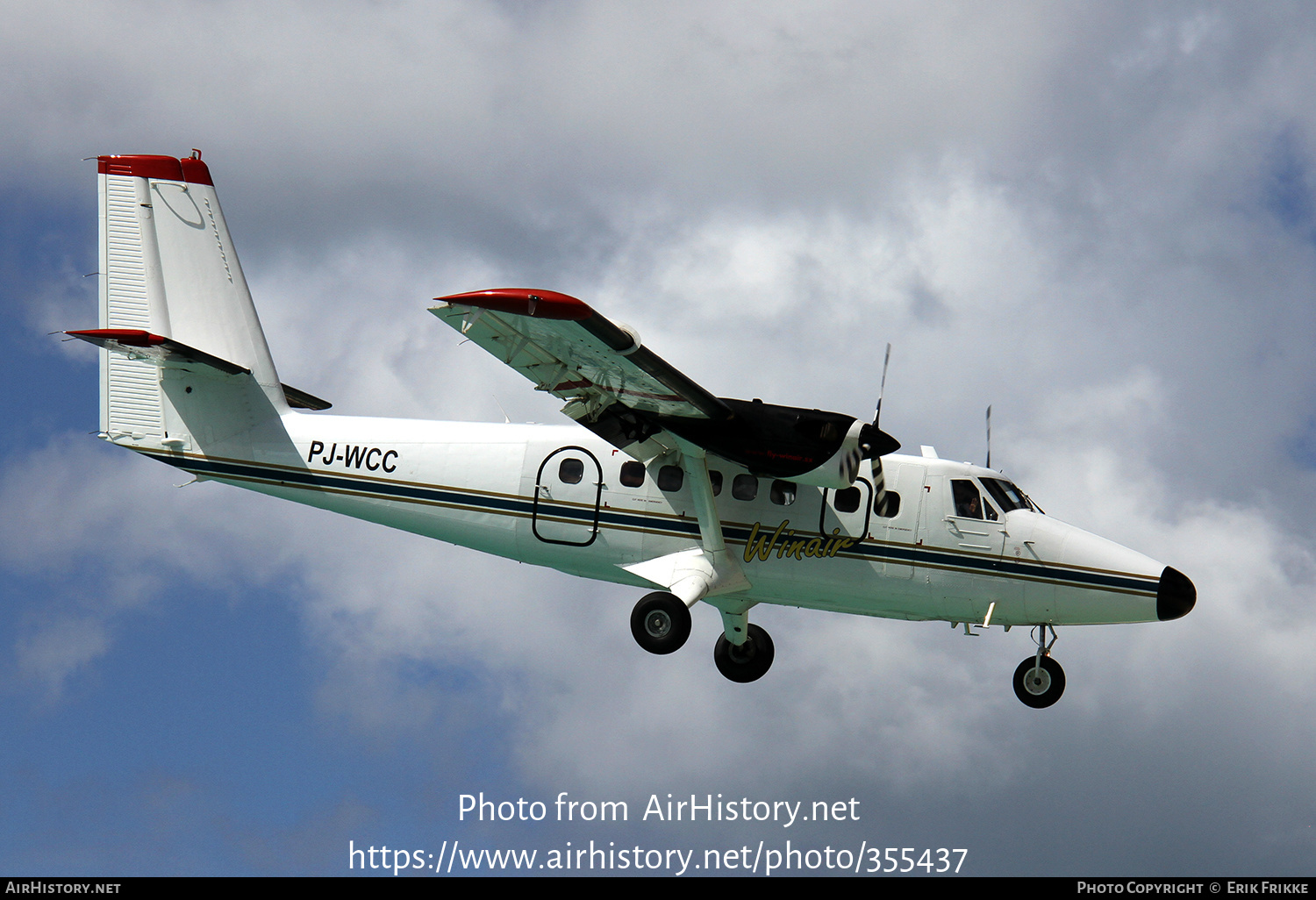 Aircraft Photo of PJ-WCC | De Havilland Canada DHC-6-300 Twin Otter | Winair - Windward Islands Airways | AirHistory.net #355437