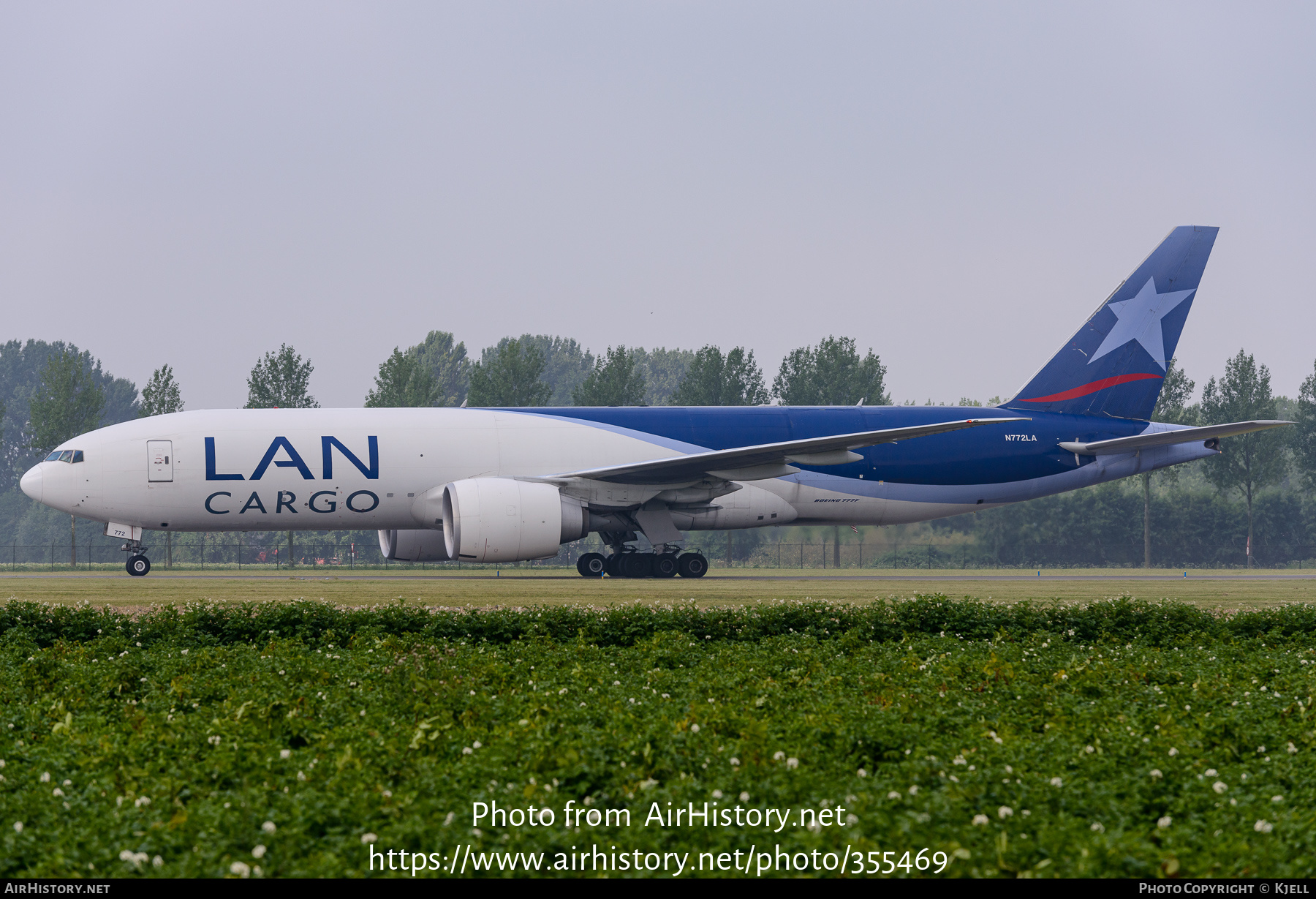 Aircraft Photo of N772LA | Boeing 777-F6N | LAN Cargo | AirHistory.net #355469