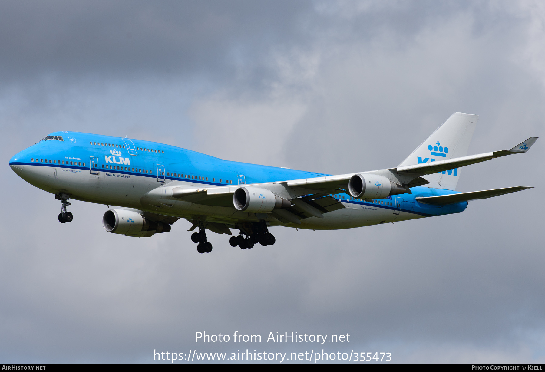 Aircraft Photo of PH-BFR | Boeing 747-406M | KLM - Royal Dutch Airlines | AirHistory.net #355473