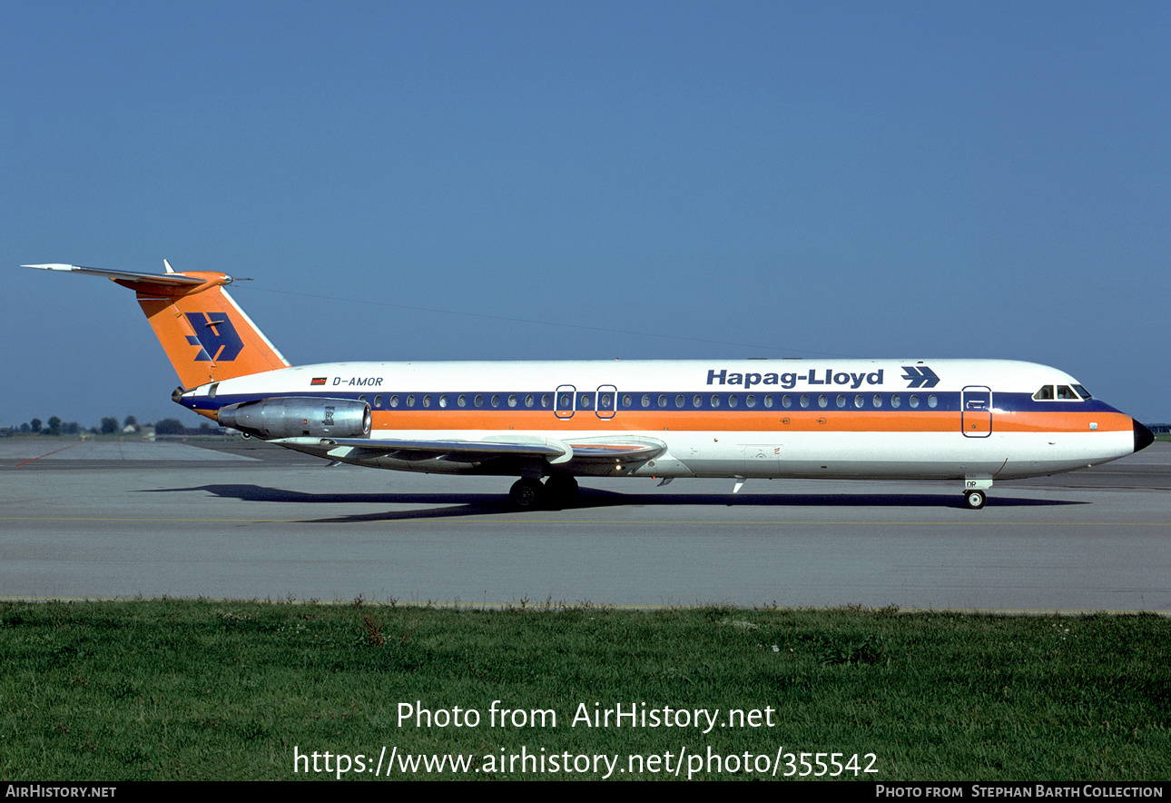 Aircraft Photo of D-AMOR | BAC 111-515FB One-Eleven | Hapag-Lloyd | AirHistory.net #355542