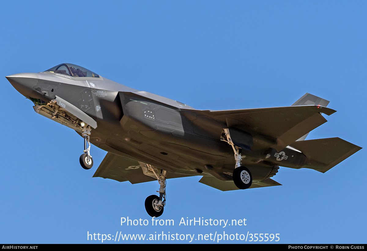 Aircraft Photo of 18-5420 / AF18-5420 | Lockheed Martin F-35A Lightning II | USA - Air Force | AirHistory.net #355595