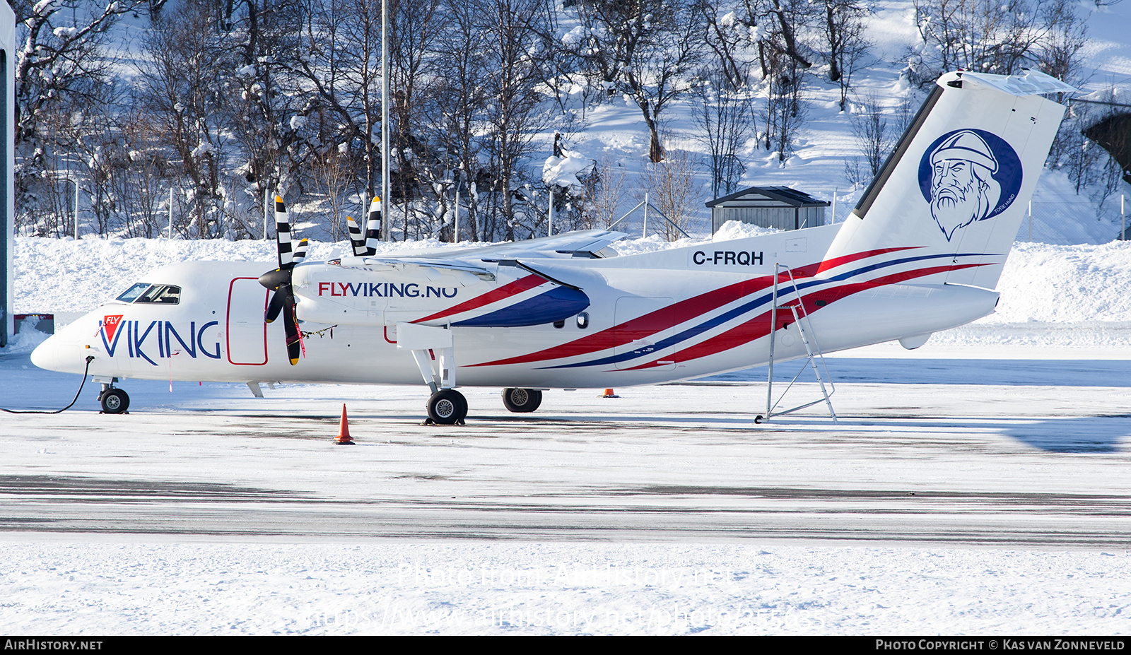 Aircraft Photo of C-FRQH | Bombardier DHC-8-103Q Dash 8 | FlyViking | AirHistory.net #355635